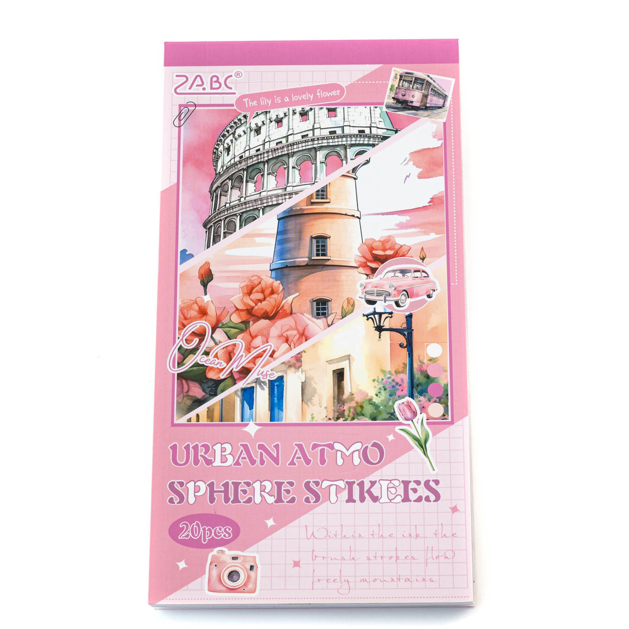 Наклейки Подорожі 20 листів NKL206, фото 1