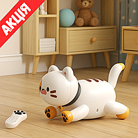 Інтерактивне кошеня на радіоуправлінні Кіт-робот для дітей Розумний домашній улюбленець кішка на пульті управління