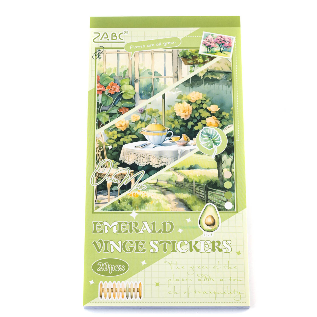 Наклейки Люди і зелень 20 листів NKL207, фото 1