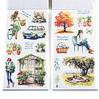Наклейки Люди і зелень 20 листів NKL207, фото 3