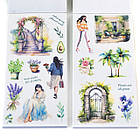 Наклейки Люди і зелень 20 листів NKL207, фото 4