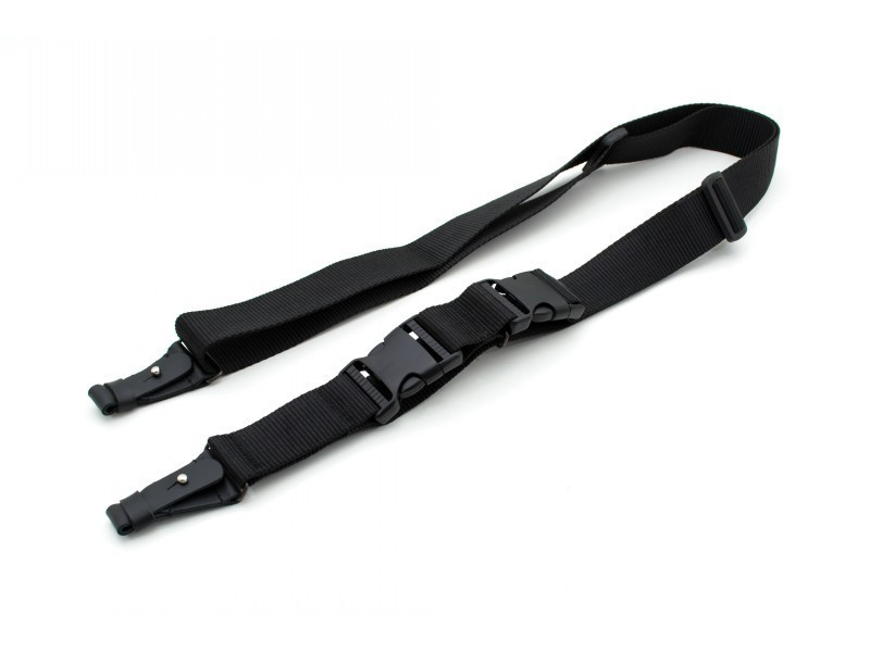 Ремінь триточковий чорний