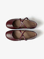 Балетки з натуральної шкіри