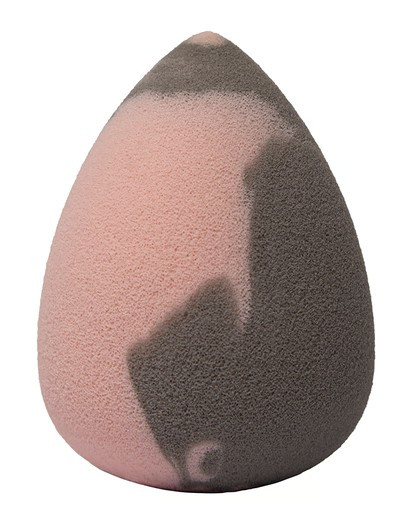 Спонж супер м'який крапля сіро-рожевий ZOLA
