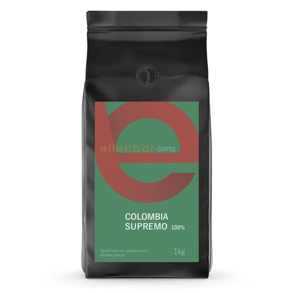 Кава Елленбар Колумбія Супремо 1кг, фото 1