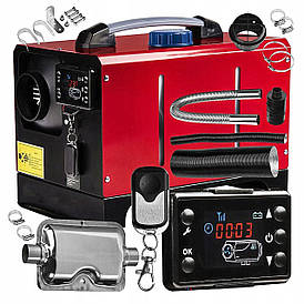 Обігрівач дизельний Kraft & Dele kd11780, Webasto, 8 кВт, живлення 12V, вага 17 кг, клас A++, Польща