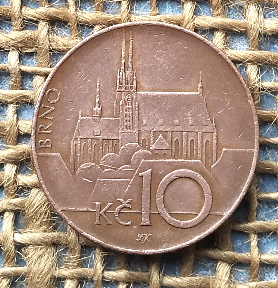 10 крон 2017 року. Чехiя, фото 1