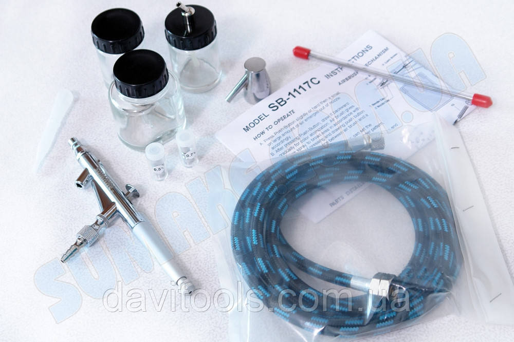 Аерограф SUMAKE SB-1117CK, фото 1