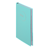 Щоденник датований BUROMAX 2026, ф.A5 MADAM, бірюзовий, бумвініл BM.21170-06, фото 2