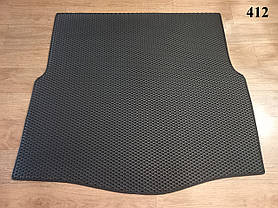 Килимок ЕВА в багажник Renault Laguna 3 '07-15, хетчбек, верхній килимок, фото 4