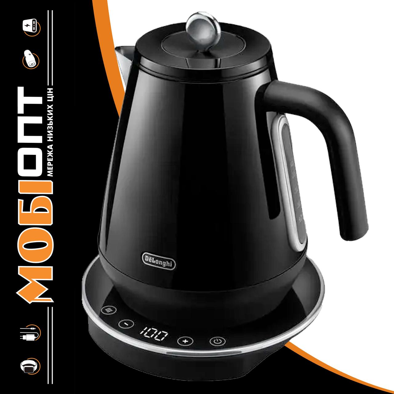 Електрочайник Delonghi Eclettica Special Tea KBY2011.BK UA