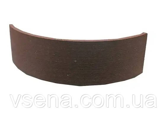 Накладка колодок гальма задніх Газель, Соболь (1шт.) (Авто Престиж)