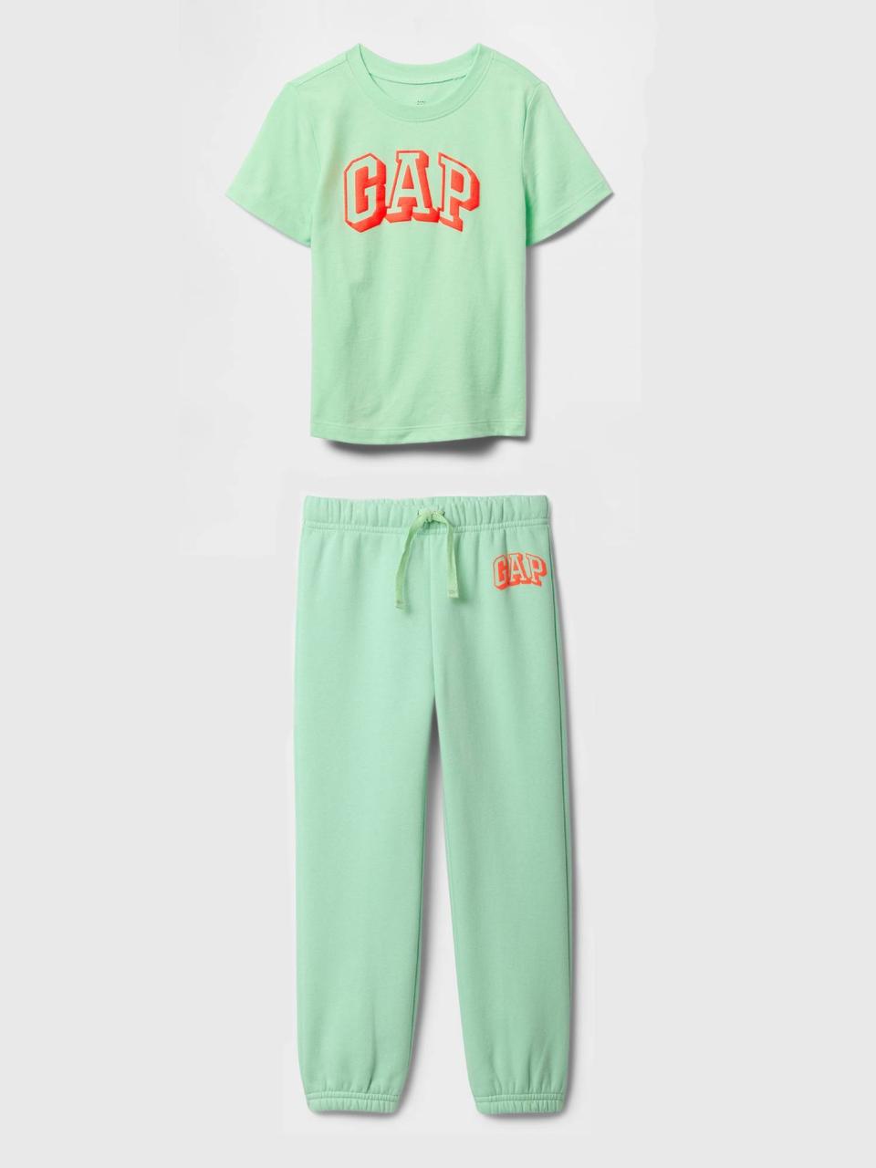 Спортивні джогери GAP на флісі 1159843875 (Зелений 2), фото 1