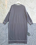 Сукня Oversize довга жіноча сіра. One Size, фото 9