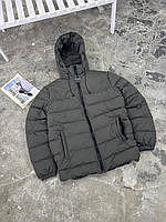 Чоловіча куртка демісезонна Main сіра весняна осінка єврозима сірого кольору