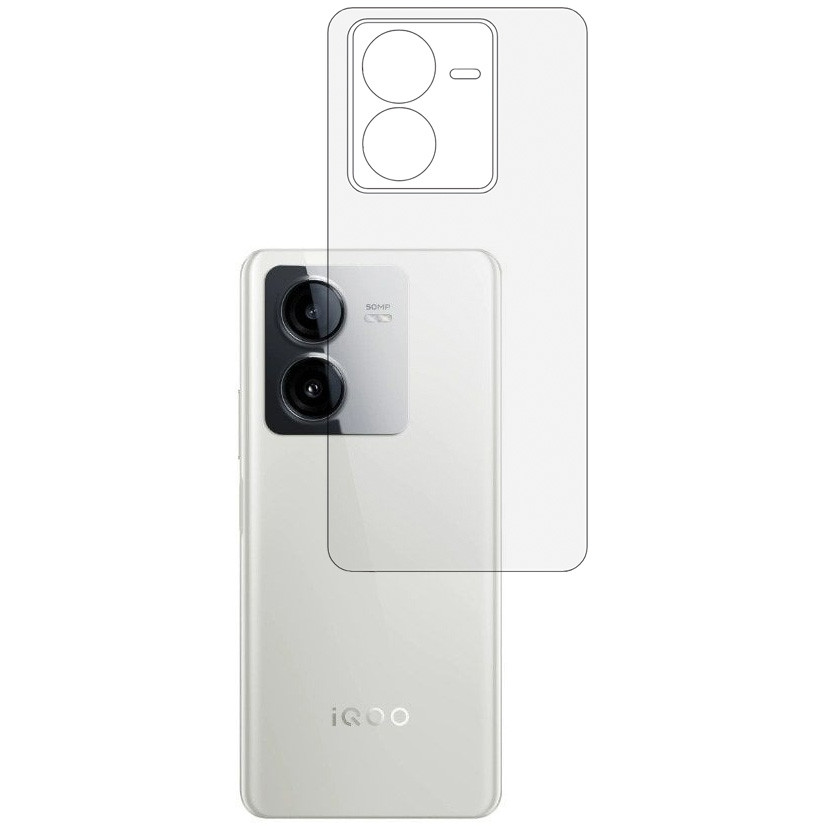 Плівка на задню панель Mietubl HD для Vivo iQOO Z8x, фото 1