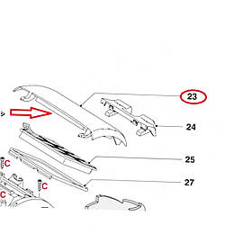 Кришка фільтра для пилососу Philips Performer Silent FC8781/09