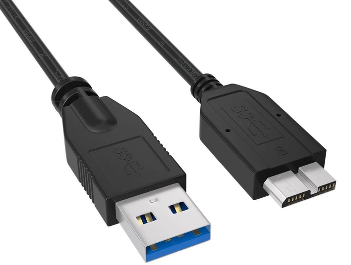 Кабель USB 3.0 AM-Micro PowerPlant 1.5 м, якісний, фото 1