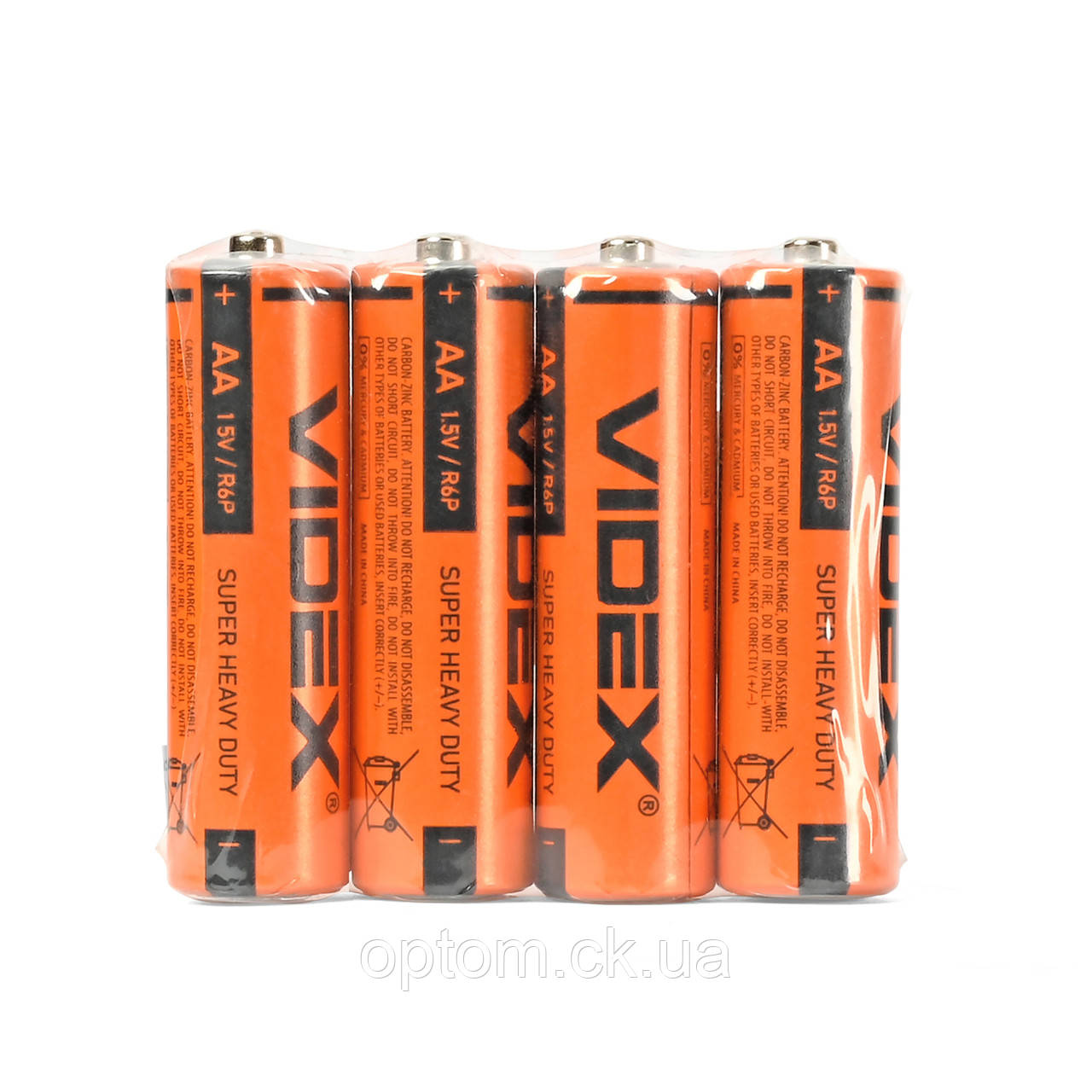 Батарейка Videx R6 (AA), фото 1