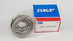 Підшипник YET-204-012 SKF розміри: 19,05*47*30,5 самоустановлюваний типу SA