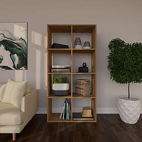 Стелаж Кубіка 2 Світ Меблів( німфея альба,дуб аппачі)