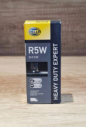 Автолампа R5 5W 24V HEAVY DUTY, фото 2
