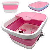 Ванночка для ніг гідромасажна з підігрівом 5л, Multifunction Footbath RF368Z Складна ванночка масажер