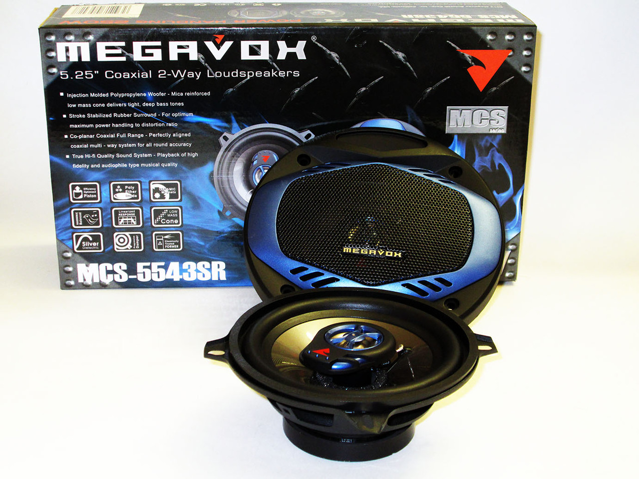MEGAVOX MCS-5543SR (250w) двосмугові, фото 1