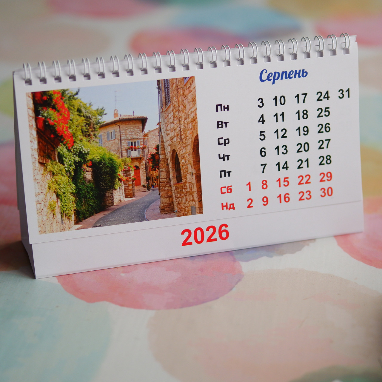 Настільний Перекидний Календар 2026, Архітектура 120 ₴ — Купити на BIGL.UA  ᐉ Ціна, Відгуки, Доставка (7ART1001_L)