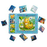 Дерев'яний чотиришаровий пазл-сортер "Етапи розвитку метелика" (ПСФ017), фото 6