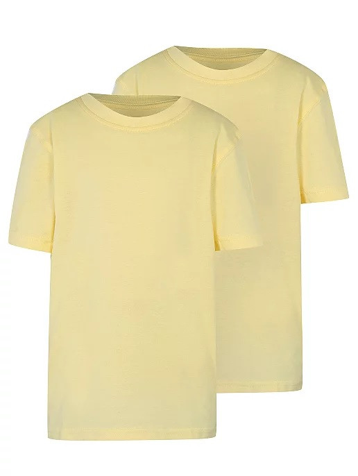 Футболка для мальчика George желтая базовая размер 146-152 - фото 1 - id-p1417022474