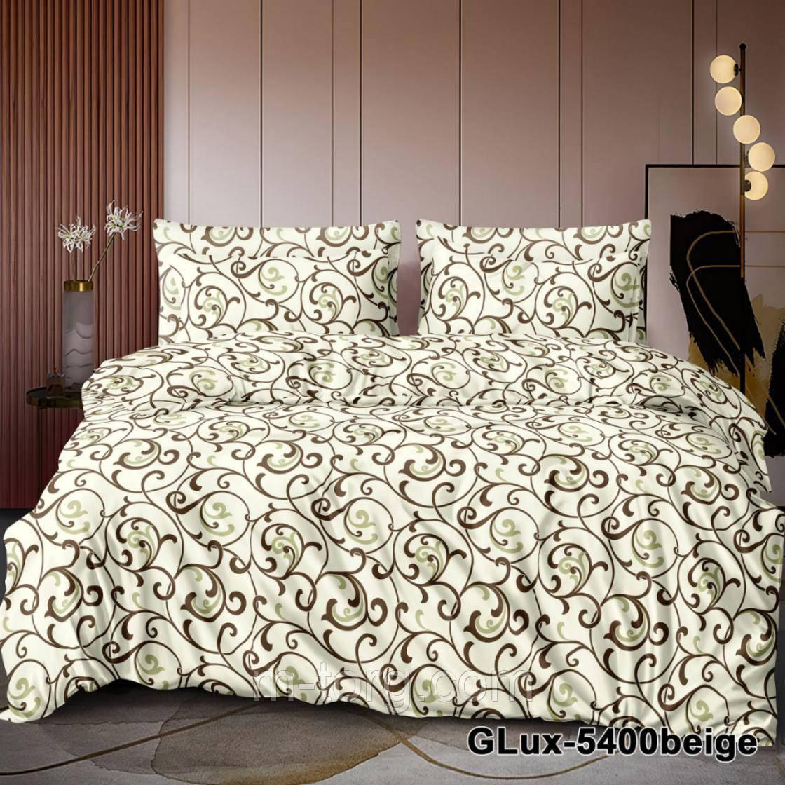 Комплект постільної білизни полуторний із бязі