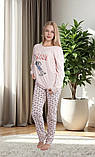 Піжама молодіжна з довгими штанами та кофточкою. Seyko, фото 2