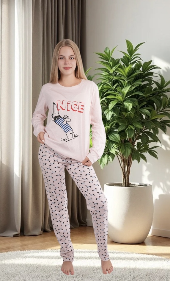 Піжама молодіжна з довгими штанами та кофточкою. Seyko, фото 1