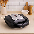 Мультигриль LB-58055, 10в1, 800 Вт, набір мультипекарів, сендвічниця та вафельниця, фото 5