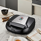 Мультигриль LB-58055, 10в1, 800 Вт, набір мультипекарів, сендвічниця та вафельниця, фото 6