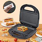 Мультигриль LB-58055, 10в1, 800 Вт, набір мультипекарів, сендвічниця та вафельниця, фото 7