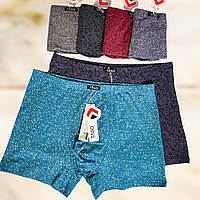 Чоловічі труси боксери Taso бавовна+бамбук 1 шт Розмір XL XXL 3XL 4XL