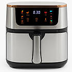 Аерофритюрниця Silver Crest, 12 л, 2800 Вт, безоливна мультипіч та аерогриль для дому, фото 3