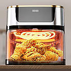 Аерофритюрниця Silver Crest, 12 л, 2800 Вт, безоливна мультипіч та аерогриль для дому, фото 5