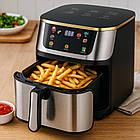 Аерофритюрниця Silver Crest, 12 л, 2800 Вт, безоливна мультипіч та аерогриль для дому, фото 6