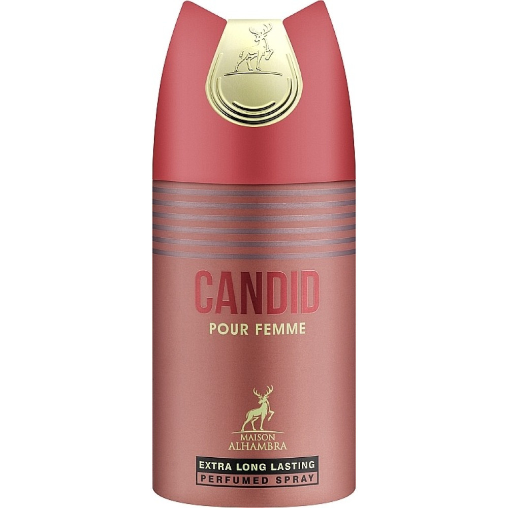Дезодорант жіночий парфумований ALHAMBRA Candid 250мл, фото 1