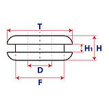 Заглушка універсальна, фото 2