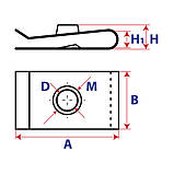 Закладна кузова універсальна, фото 2