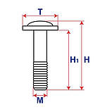 Винт М6х16, фото 2