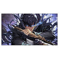 Фігурний пазл з дерева "Solo leveling" PZ008-A3C-AC 180-250 деталей, розмір А3