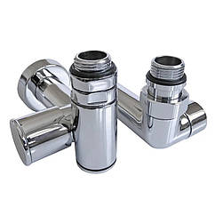 Кран кутовий під ТЕН рушникосушки 1/2" Mario