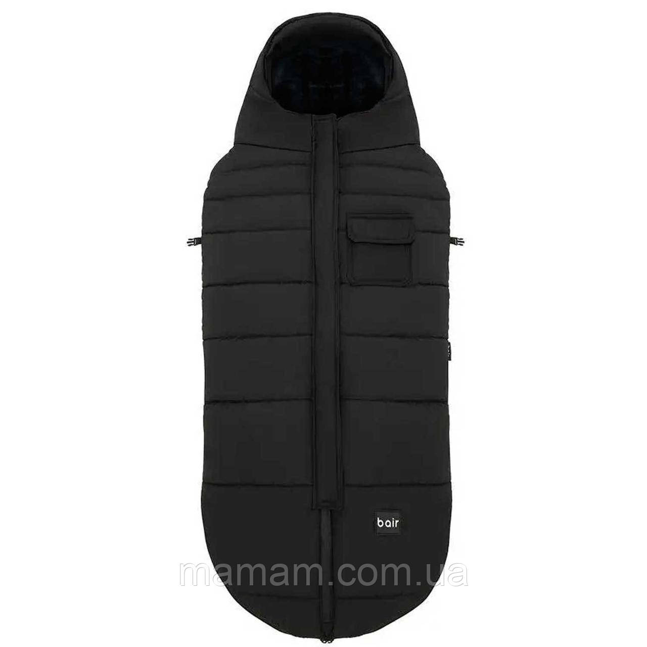 Зимовий конверт Bair Nordie Black Noire, фото 1