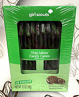 Цукерки тростинки Candy Canes смак м'ятного шоколадного печива