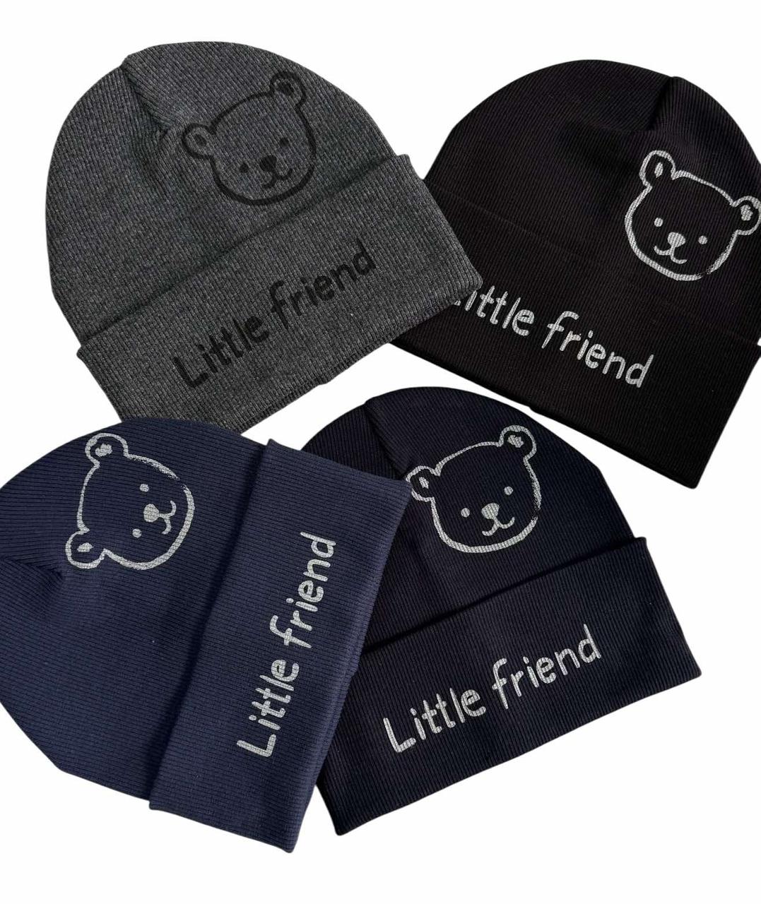 Шапка дитяча для хлопчика подвійна